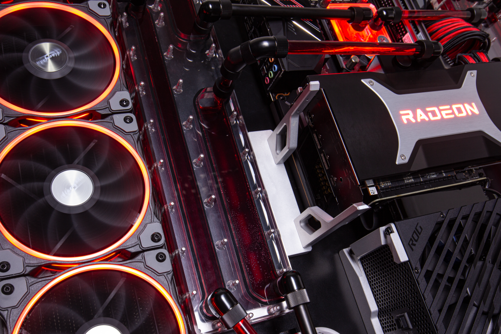 8Pack Frame R8 Gaming PC Water Cooling